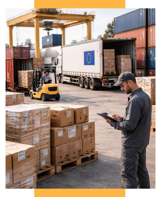 Доставка грузов из Европы от 12337 р., логистика СетСервис-Кис