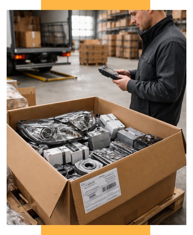 Доставка автозапчастей из Европы под ключ от 12851 р. | СетСервис-Кис