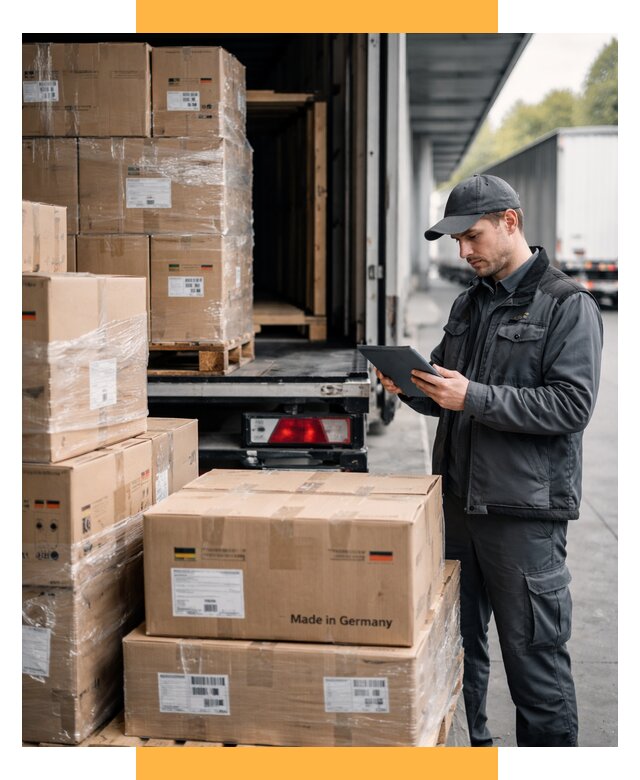 Доставка грузов из Германии от 46265 р. быстро - СетСервис-Кис