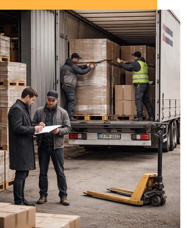 Автоперевозки из Латвии — международная доставка от 77108