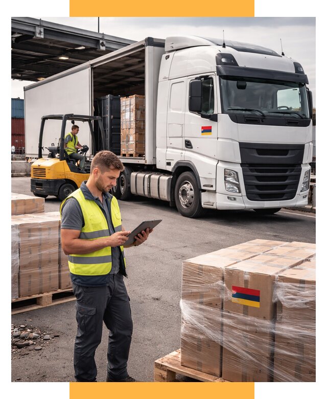 Автоперевозки из Армении от 97670 р. — услуги СетСервис-Кис