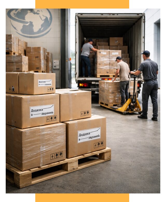 Доставка грузов в Израиль и экспорт от 46265 р. СетСервис-Кис