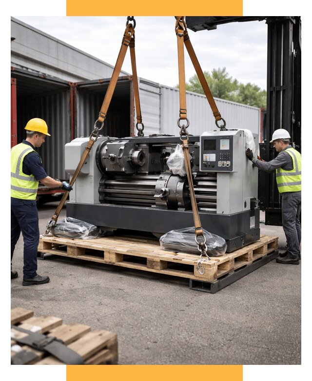 Перевозка станков и таможня от 61686 р. | СетСервис-Кис логистика