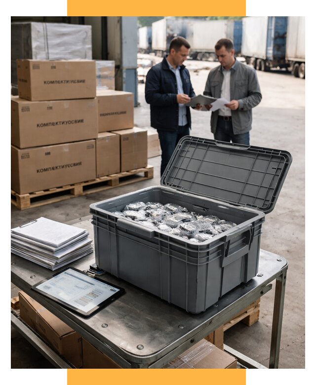 Перевозка комплектующих из Китая от 6683 р. | СетСервис-Кис