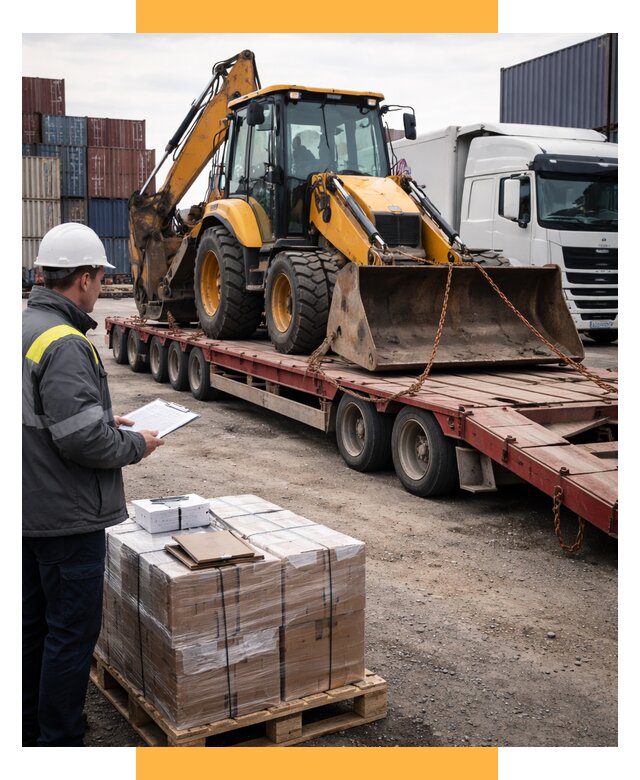 Международная перевозка спецтехники от 46265 р., СетСервис-Кис