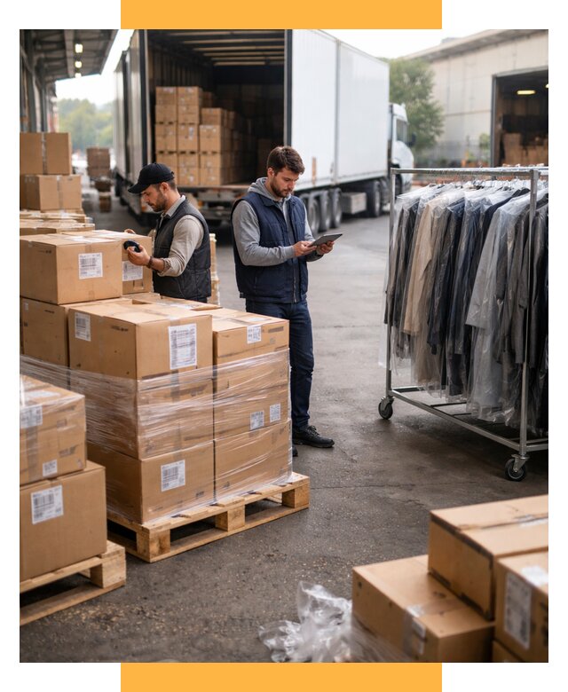 Перевозка и доставка одежды из Китая от 7711 р., СетСервис-Кис