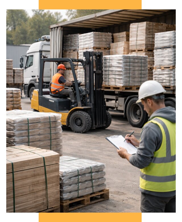 Перевозка строительных материалов от 5655 р. | СетСервис-Кис