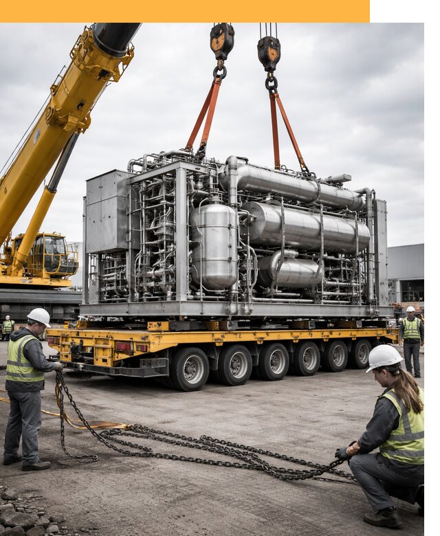 Перевозка тяжеловесных грузов по миру от 154215 руб