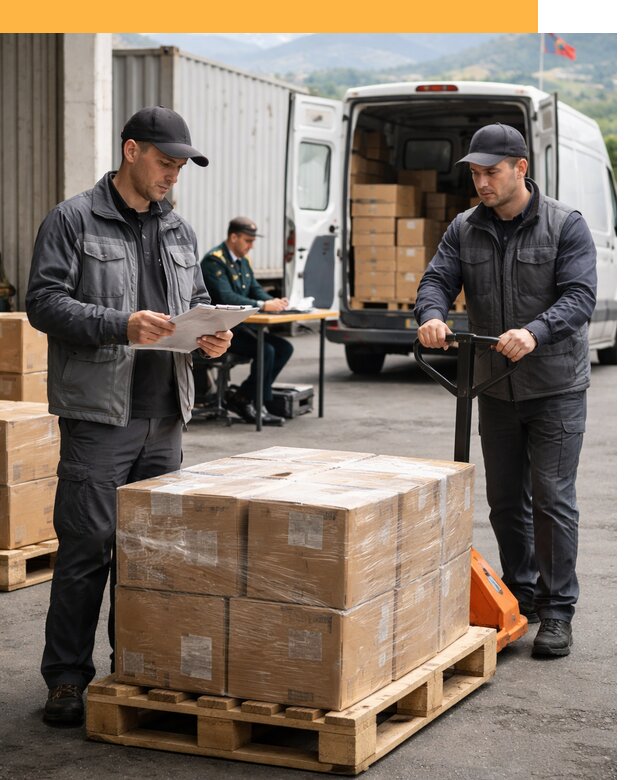 Доставка грузов через Армению, быстрая таможенная очистка от 25703