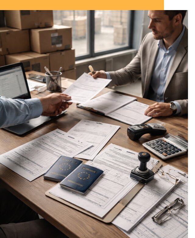 Таможенное оформление грузов из Европы от 8739 руб