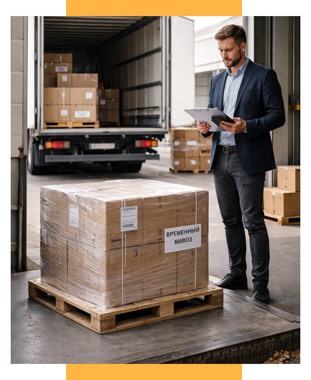 Временный вывоз товаров под ключ от 8225 р. | СетСервис-Кис
