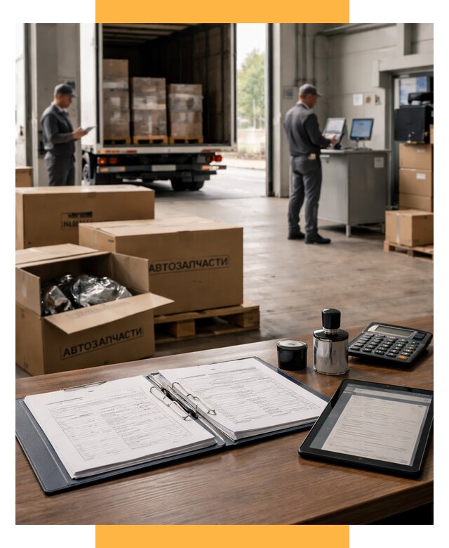Таможенное оформление автозапчастей под ключ от 8739 р., СетСервис-Кис