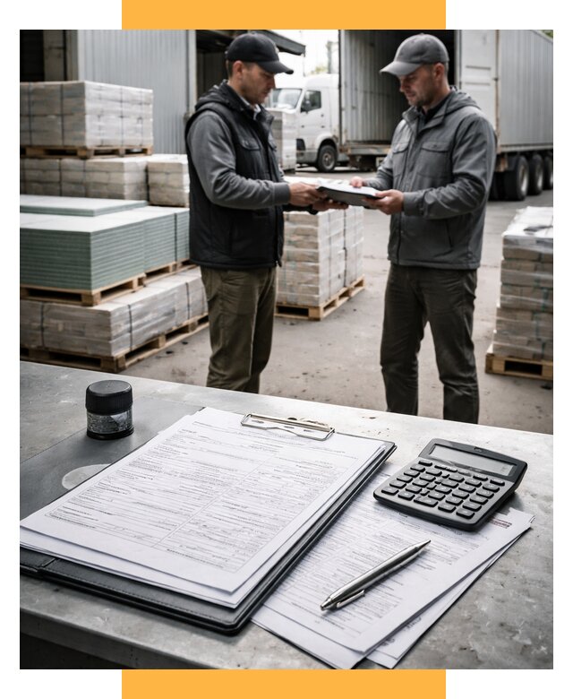 Таможенное оформление стройматериалов от 8739 р. | СетСервис-Кис