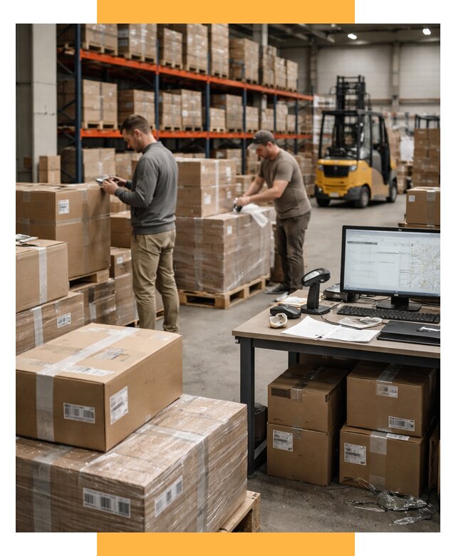 Склад консолидации в Европе от 6683 р., услуги СетСервис-Кис